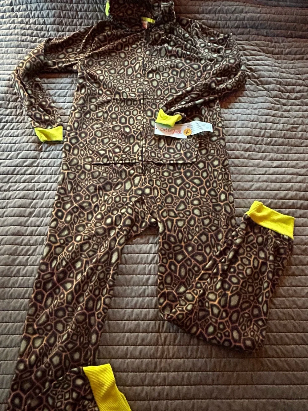 Cat & Jack big kids dinosaur onesie Pajama